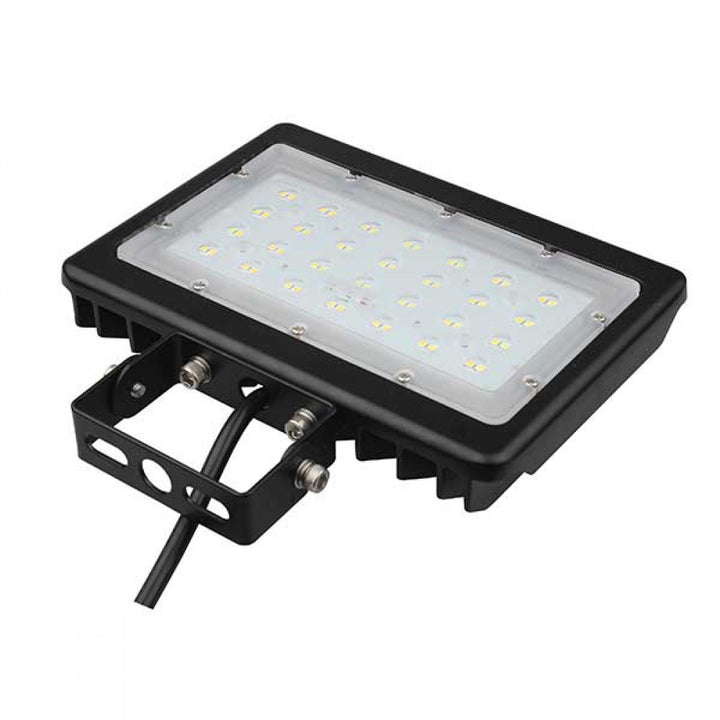 Richee Lighting - Slim Trunnion Flood Light, 50W, 3000K - Bronze