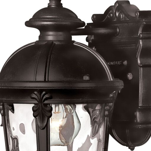 Windsor 1890BK - Extra Small Wall Mount Lantern - Black