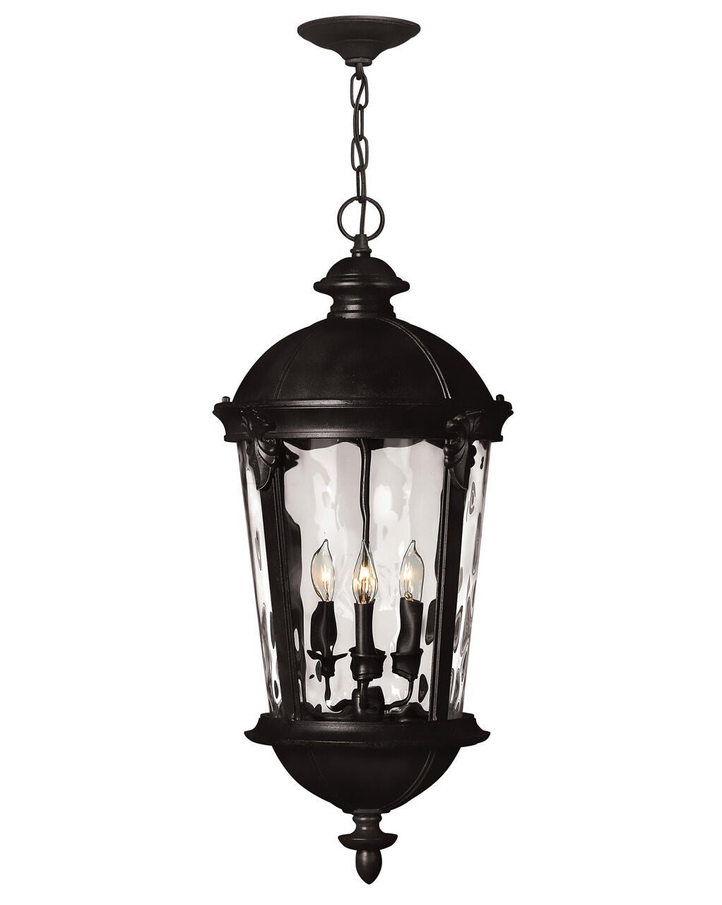 Windsor 1892BK - Large Hanging Lantern - Black