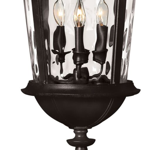 Windsor 1892BK - Large Hanging Lantern - Black