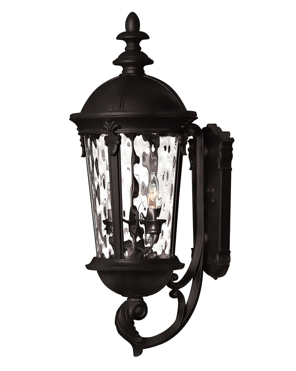 Windsor 1894BK - Medium Wall Mount Lantern - Black