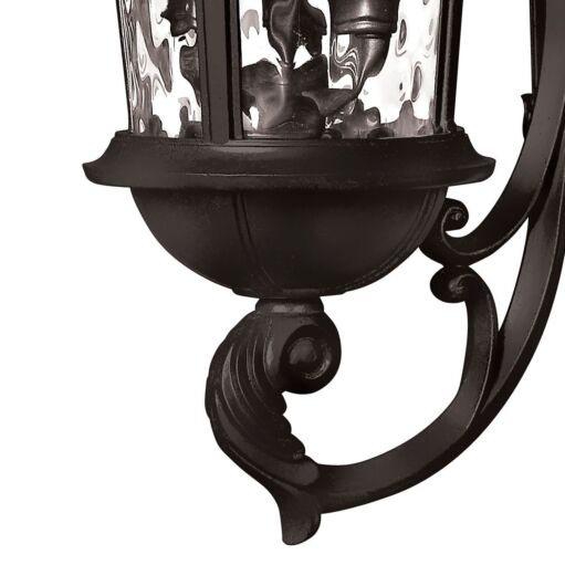 Windsor 1894BK - Medium Wall Mount Lantern - Black