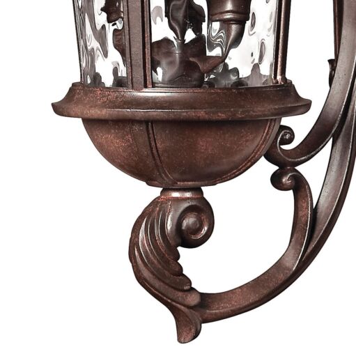 Windsor 1894RK - Medium Wall Mount Lantern - Brown