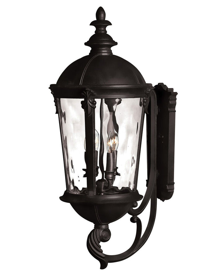 Windsor 1895BK - Large Wall Mount Lantern - Black