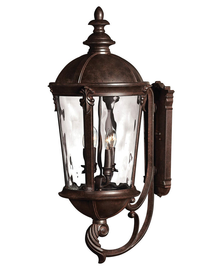 Windsor 1895RK - Large Wall Mount Lantern - Brown