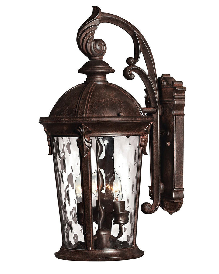 Windsor 1898RK - Small Wall Mount Lantern - Brown