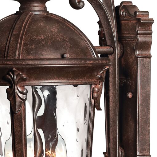 Windsor 1898RK - Small Wall Mount Lantern - Brown