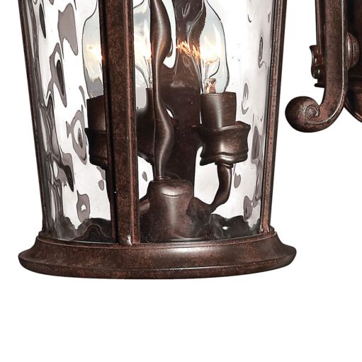 Windsor 1898RK - Small Wall Mount Lantern - Brown