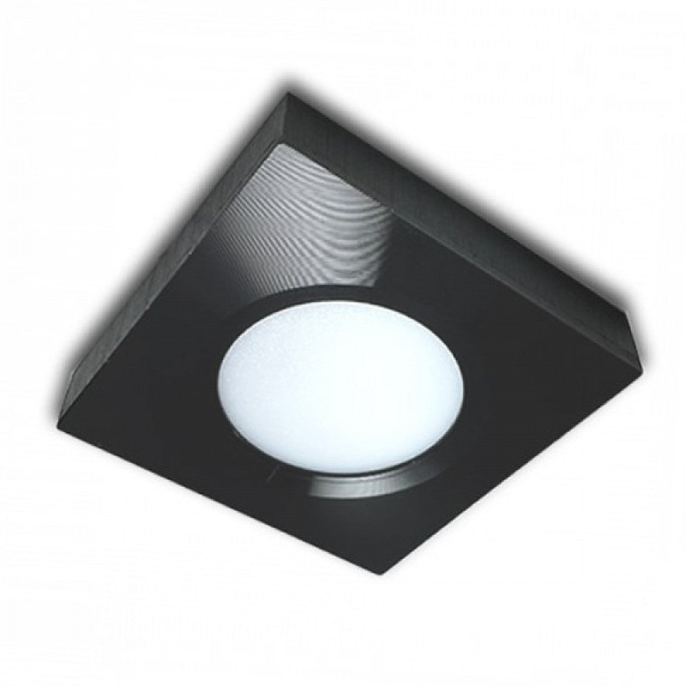 Richee Lighting - Puck Light, 3W, 3000K - Black