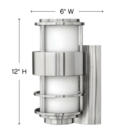 Saturn 1900SS - Small Wall Mount Lantern - Grey