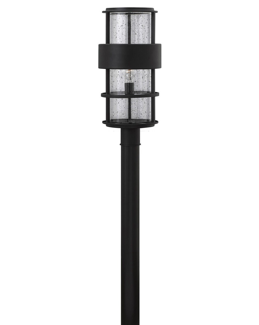 Saturn 1901SK - Large Post Top or Pier Mount Lantern - Black