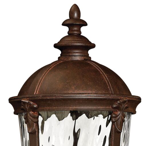 Windsor 1921RK - Extra Large Post or Pier Mount Lantern - Brown