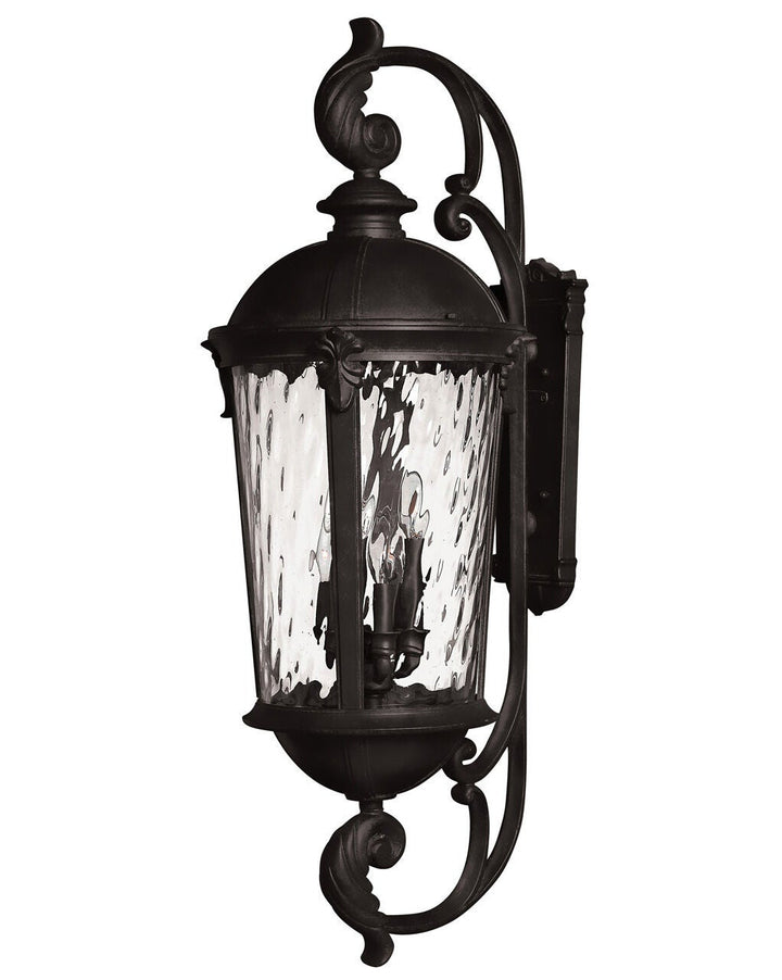 Windsor 1929BK - Double XL Wall Mount Lantern - Black