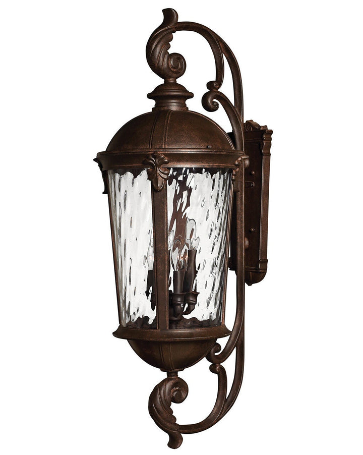 Windsor 1929RK - Double XL Wall Mount Lantern - Brown