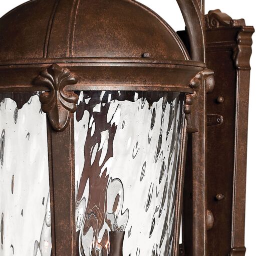 Windsor 1929RK - Double XL Wall Mount Lantern - Brown