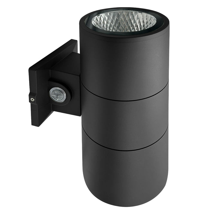 6" Cylinder Up and/or Down Light: ARCY-Line, 3-CCT & 3-Power Select w/ Photocell 35W/29W/22W - Black