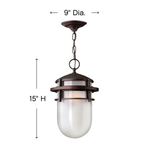 Reef 1952VZ - Medium Hanging Lantern - Bronze