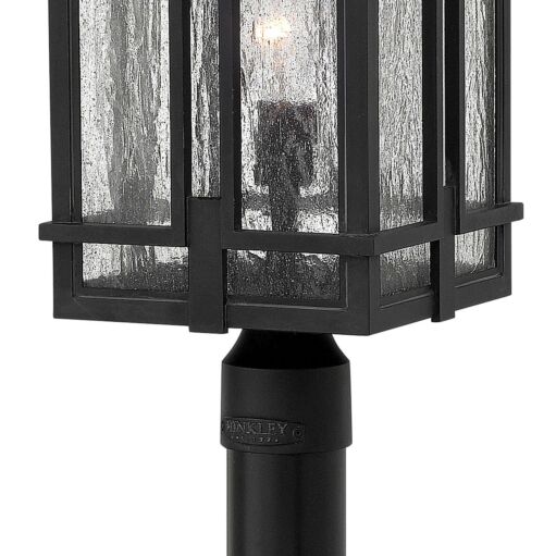 Tucker 1961MB - Large Post Top or Pier Mount Lantern - Black