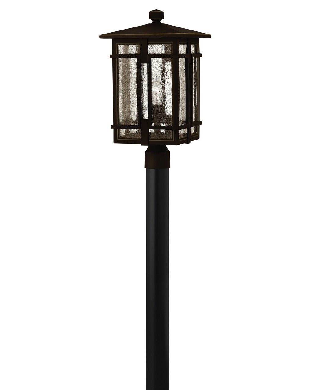 Tucker 1961OZ - Large Post Top or Pier Mount Lantern - Oil Rubbed Bronze