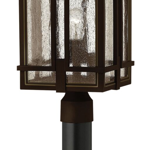 Tucker 1961OZ - Large Post Top or Pier Mount Lantern - Oil Rubbed Bronze