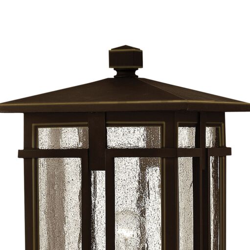 Tucker 1961OZ - Large Post Top or Pier Mount Lantern - Oil Rubbed Bronze