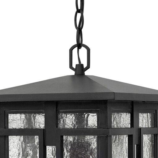 Tucker 1962MB - Large Hanging Lantern - Black