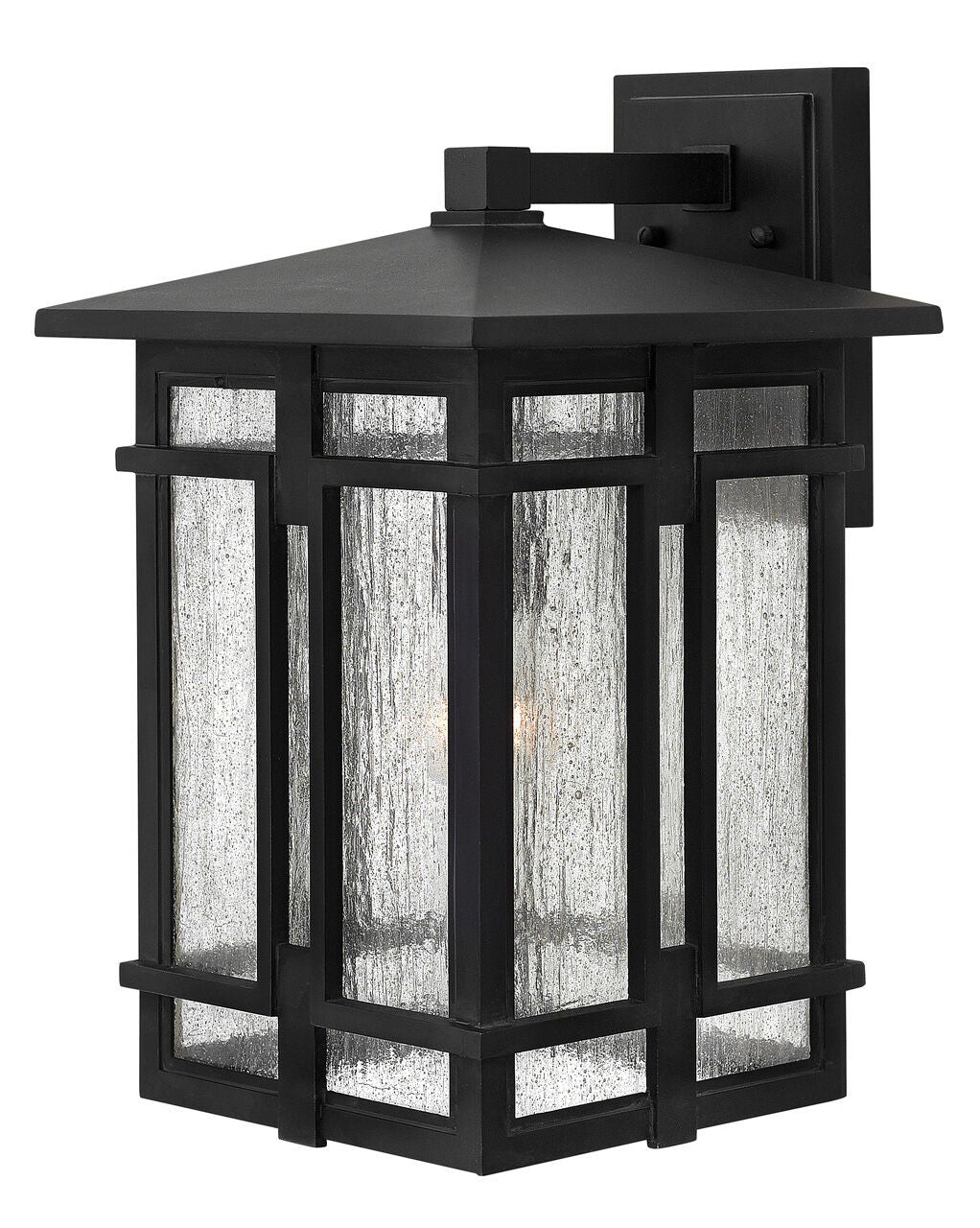 Tucker 1965MB - Large Wall Mount Lantern - Black