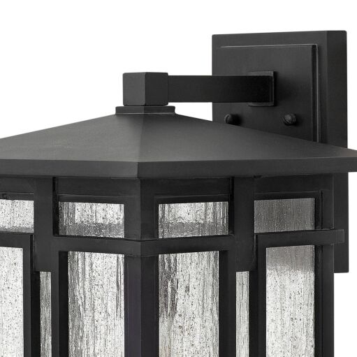 Tucker 1965MB - Large Wall Mount Lantern - Black