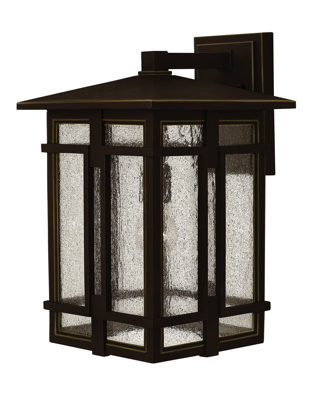 Tucker 1965OZ - Large Wall Mount Lantern - Oil Rubbed Bronze