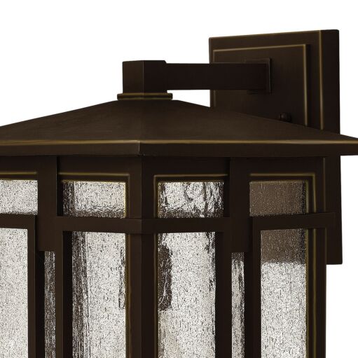 Tucker 1965OZ - Large Wall Mount Lantern - Oil Rubbed Bronze