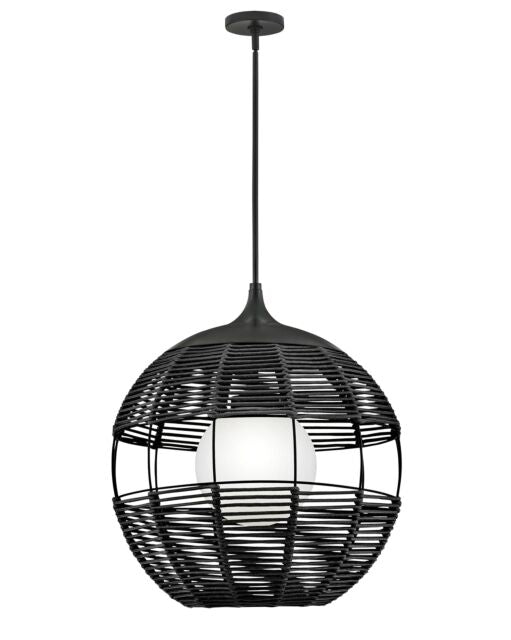 Maddox 19675BK - Medium Orb Chandelier - Black