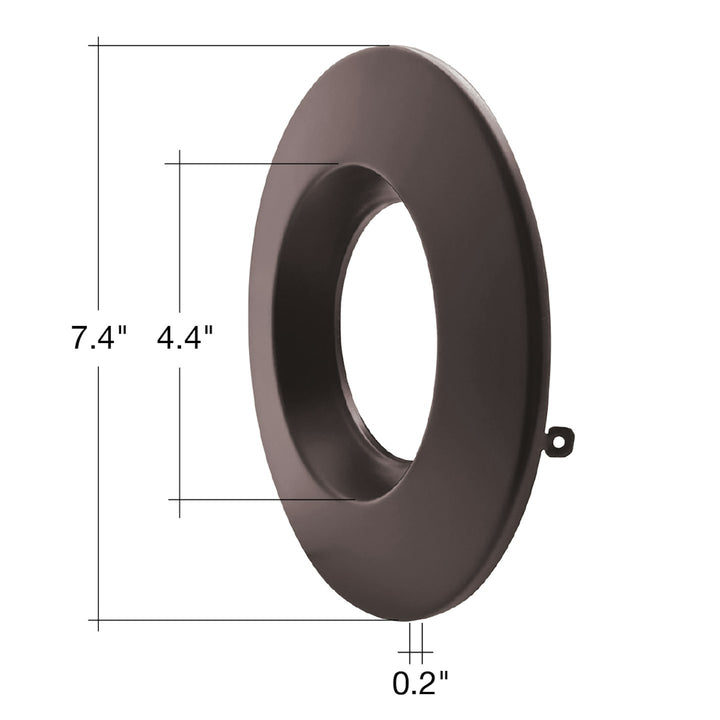 5/6" RDL: Bronze Trim Smooth Trim