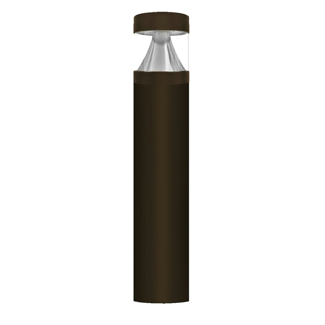 44" Bollard Base: Round 22W/16W/12W - Bronze