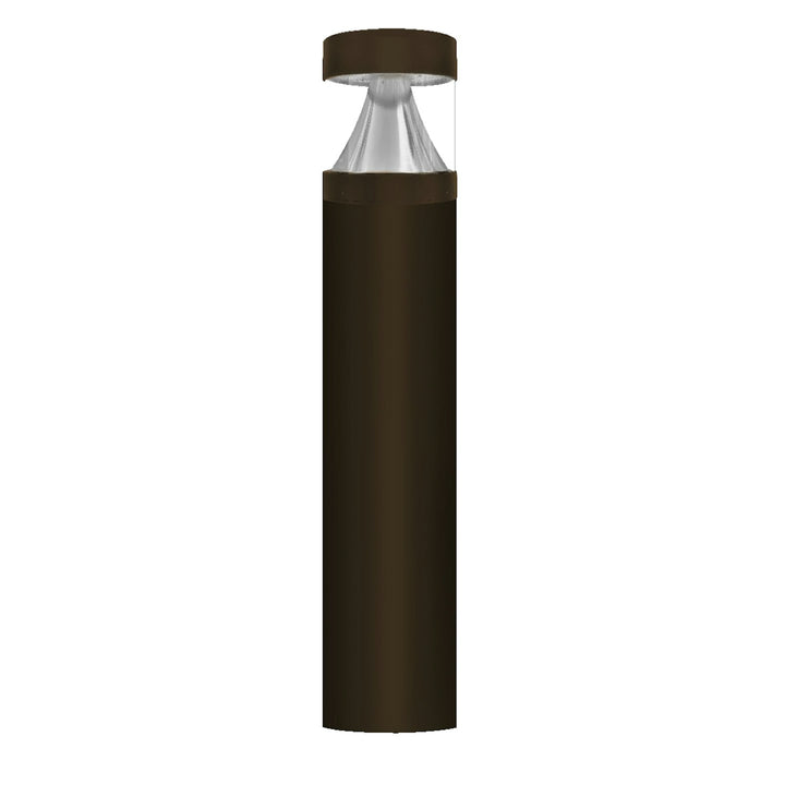 44" Bollard Base: Round 22W/16W/12W - Bronze