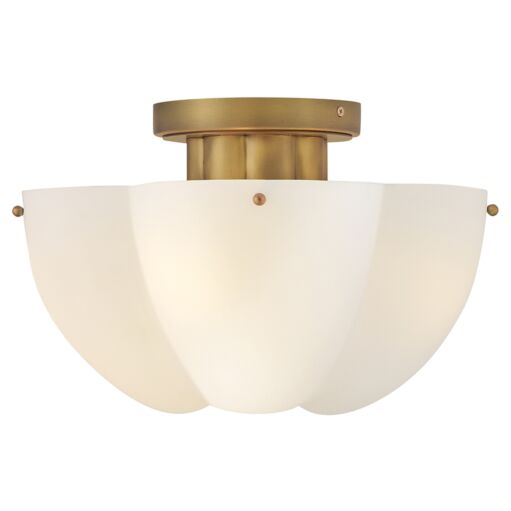 Becca 47583HB Medium Semi-Flush Mount - Bronze