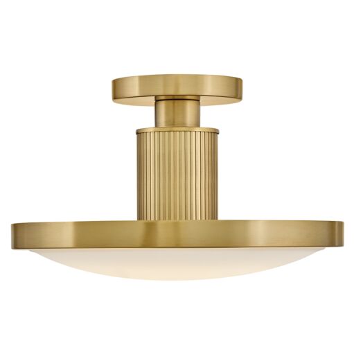 Kieran 47593LCB  Medium Semi-Flush Mount - Bronze