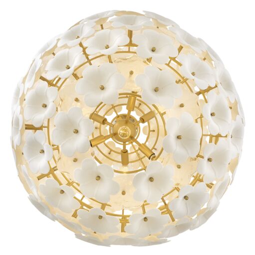 Marianne FR41966DG Medium Globe Chandelier - Gold