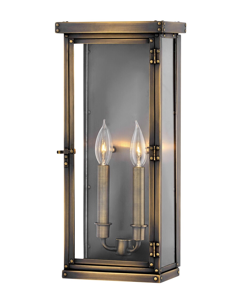 Hamilton 2005DS Large Wall Mount Lantern - Brown