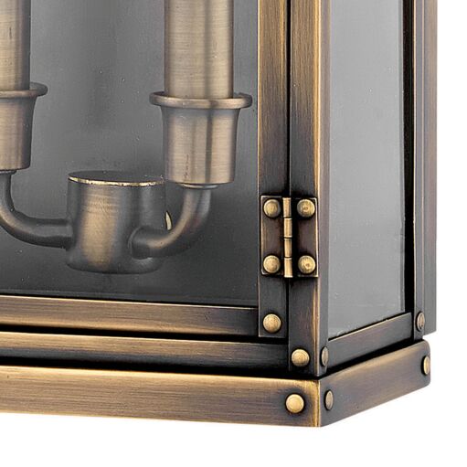 Hamilton 2005DS Large Wall Mount Lantern - Brown