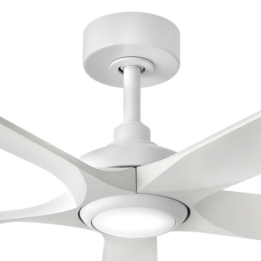 Layton 58" Smart Fan  907358FMW-LDD - White