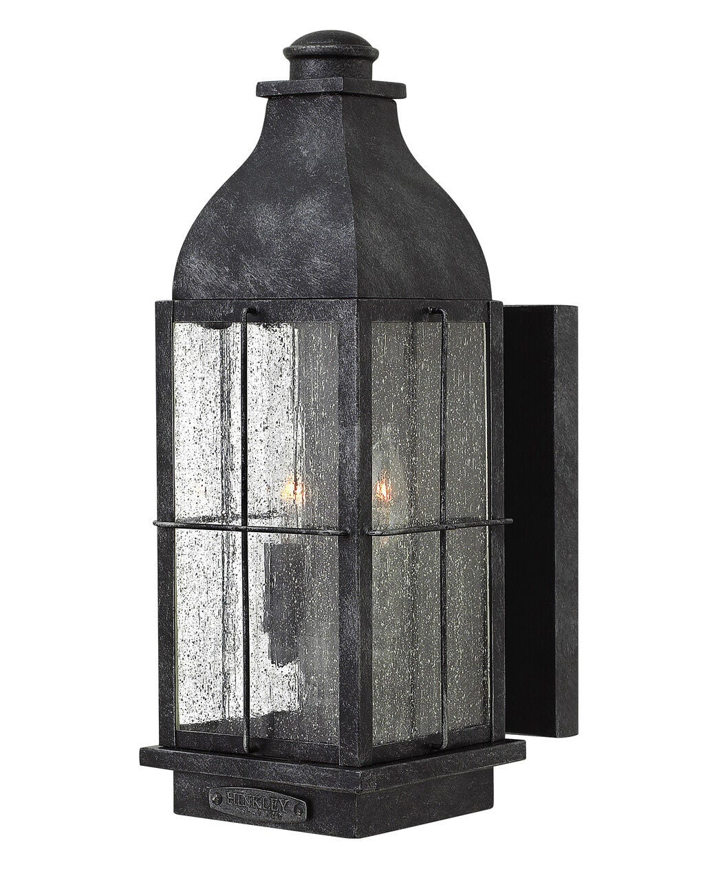 Bingham 2044GS-LL - Medium Wall Mount Lantern - Grey