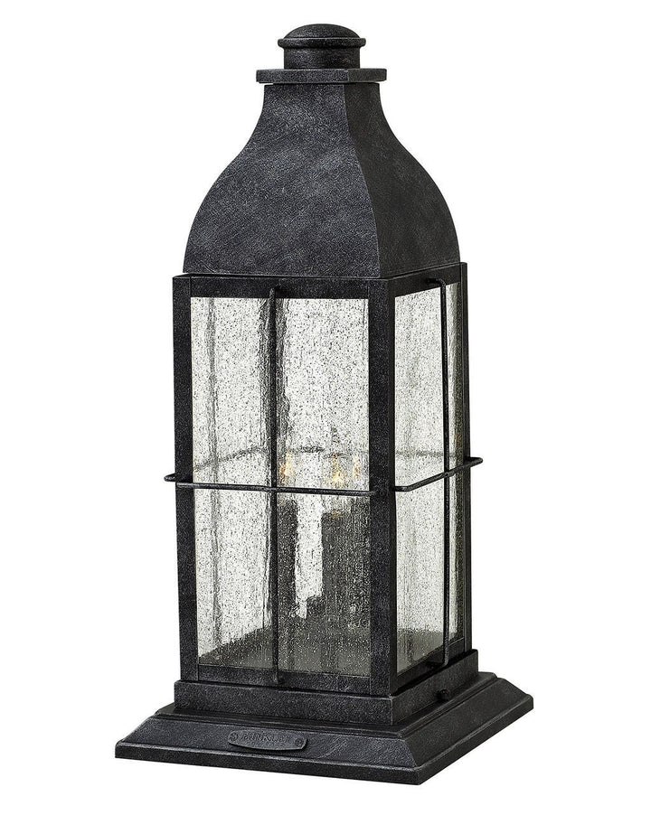 Bingham 2047GS-LV - Large Pier Mount Lantern 12v - Grey