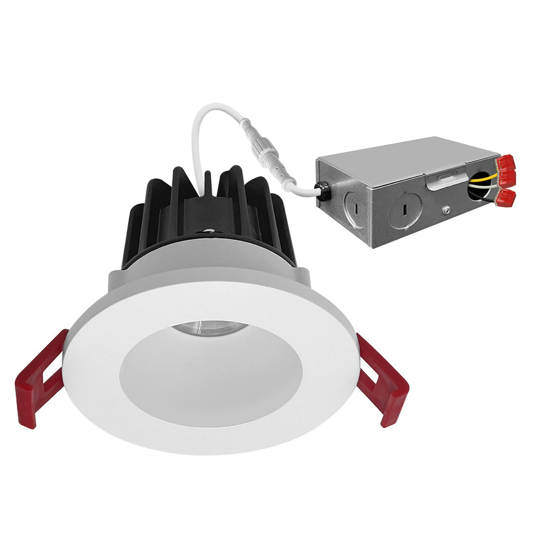 2" Smooth Downlight: SnapTrim-Line, 5CCT Selectable, 8W - White