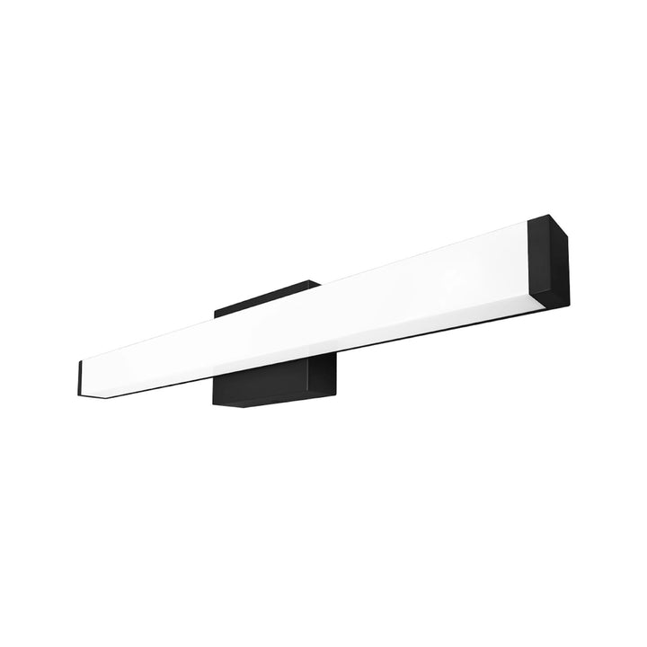 Vanity Light - Contemporary Square - Black