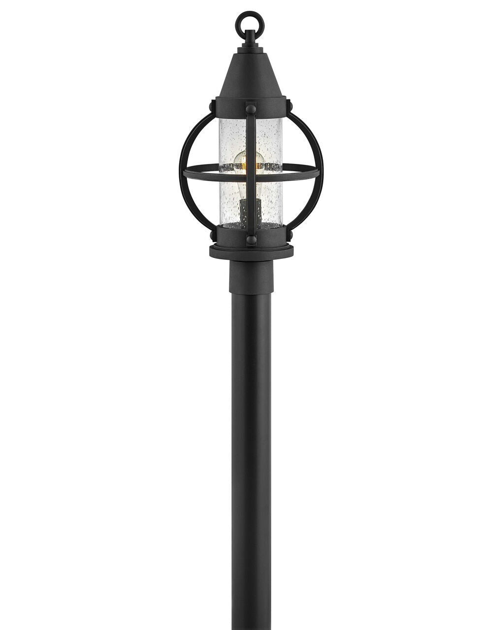 Chatham 21001MB - Medium Post Top or Pier Mount Lantern - Black