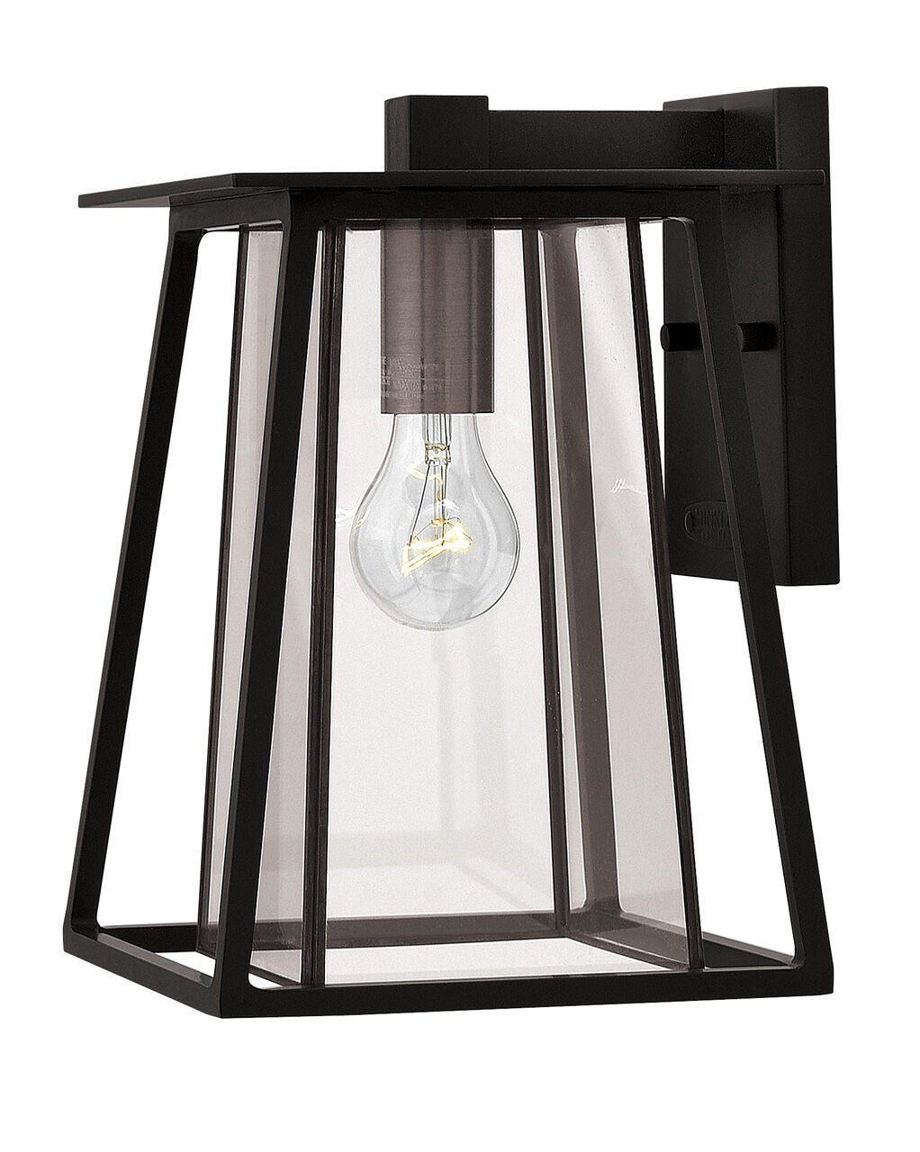 Walker 2100BK - Small Wall Mount Lantern - Black