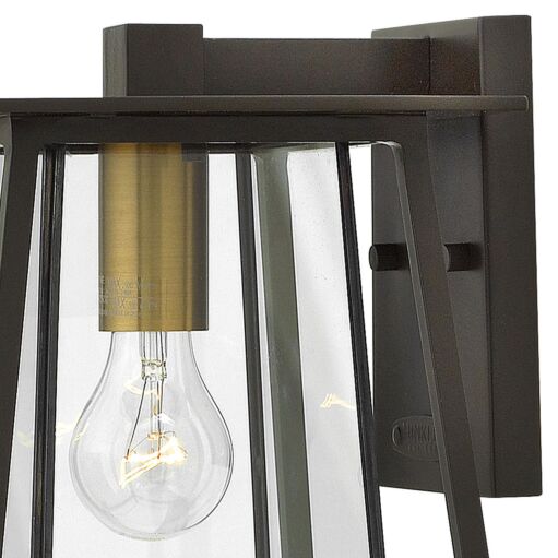 Walker 2100KZ - Small Wall Mount Lantern - Bronze