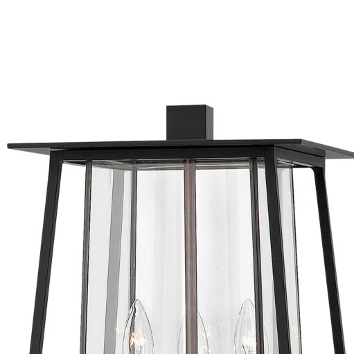 Walker 2101BK - Large Post Top or Pier Mount Lantern - Black