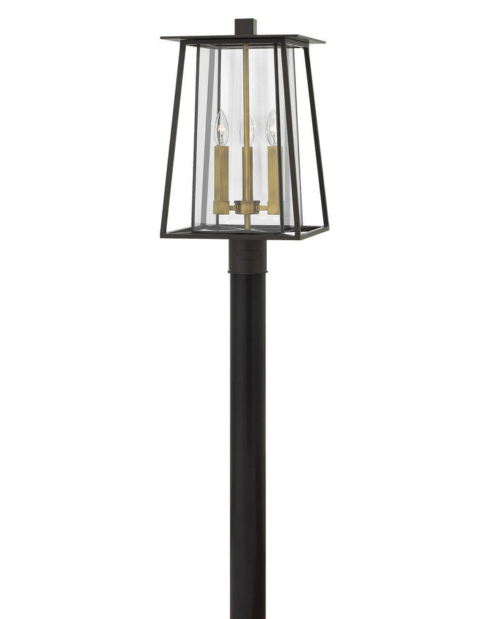 Walker 2101KZ - Large Post Top or Pier Mount Lantern - Bronze