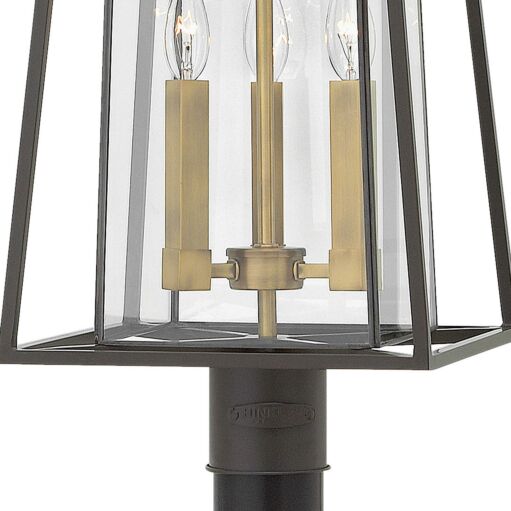 Walker 2101KZ - Large Post Top or Pier Mount Lantern - Bronze